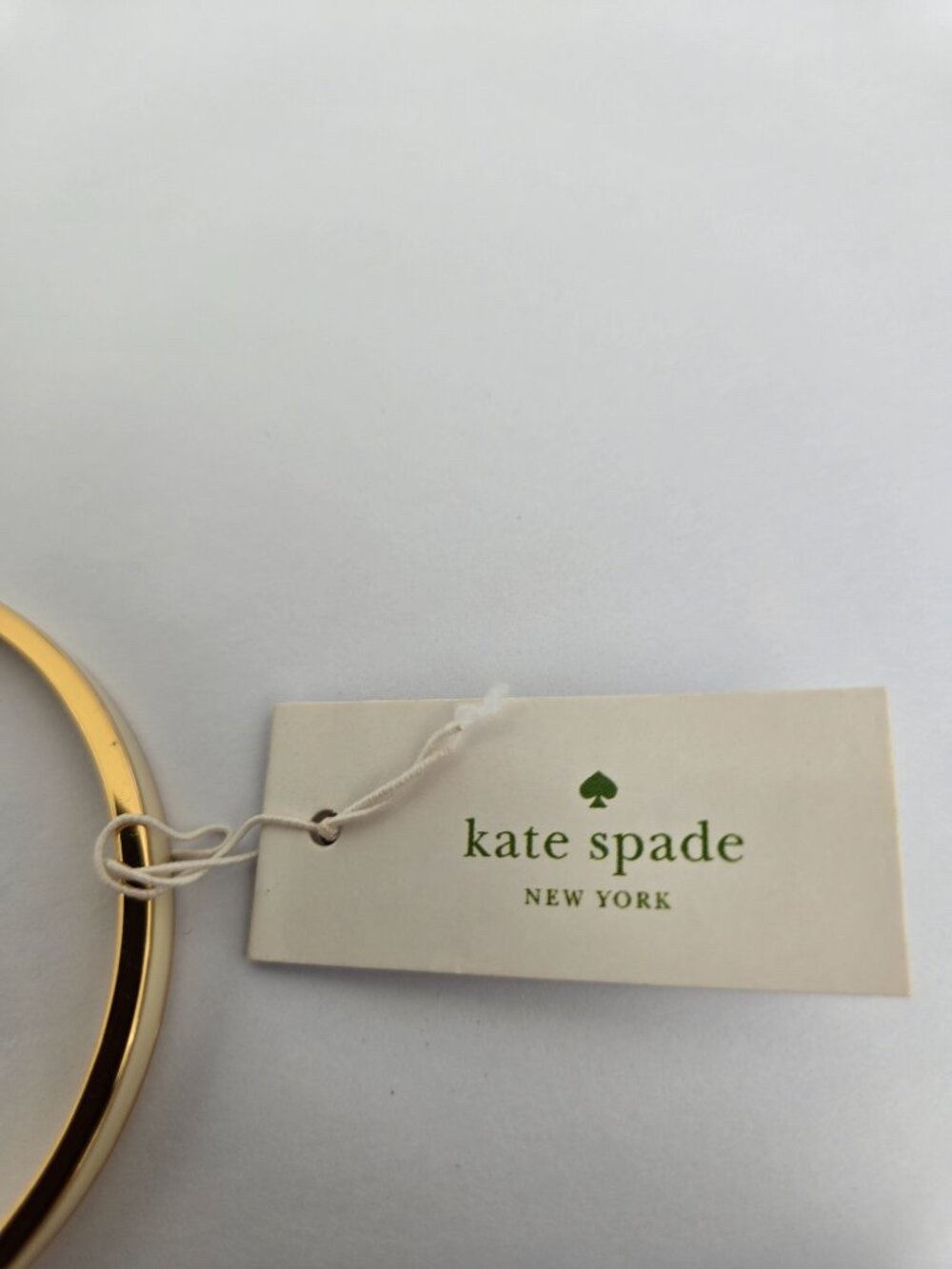 Kate Spade "Take a Bow" Cream and Gold - Picture 5 of 9